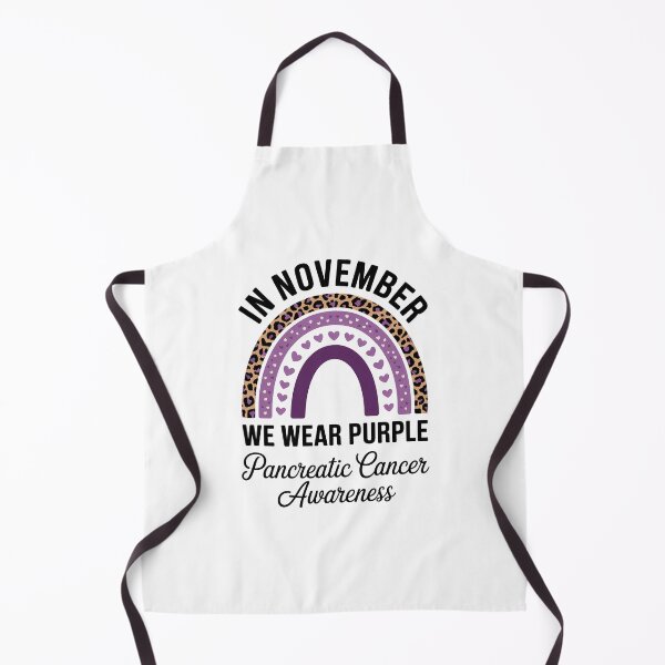 Item preview, Rainbow November We Wear Purple Pancreatic Cancer Awareness designed and sold by IdunayaStore.