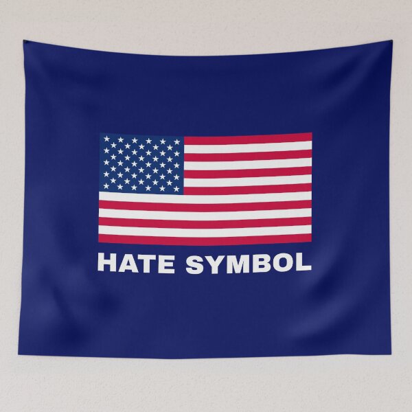 Item preview, Hate Symbol designed and sold by JacJaq.