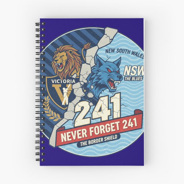 Item preview, NSW Blues - Never Forget 241 | The Border Shield Victory designed and sold by Pixel & Beyond.