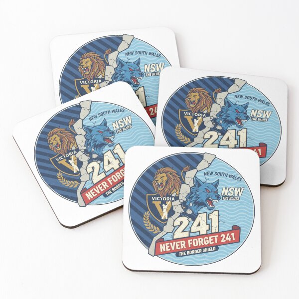 Item preview, NSW Blues - Never Forget 241 | The Border Shield Victory designed and sold by Pixel & Beyond.