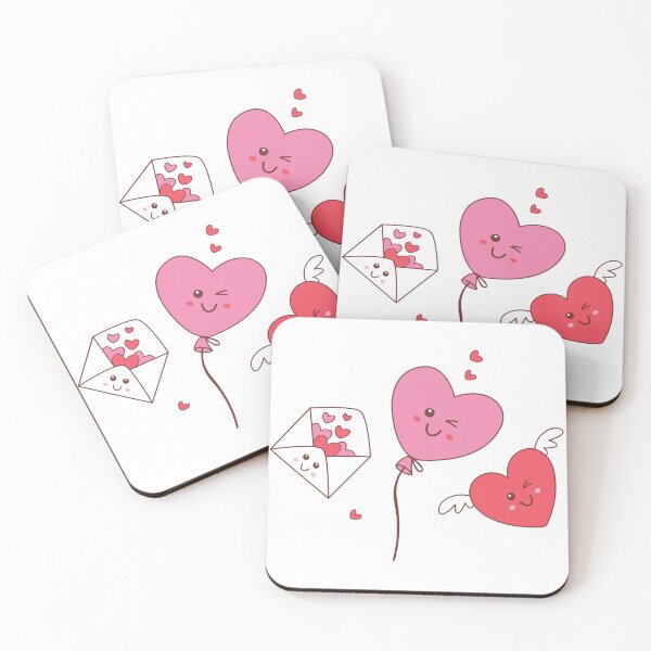 Item preview, Happy Heart Ballons Love Letter designed and sold by AnimaliaStar.