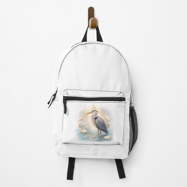 Item preview, Heron – Quiet Patience | Calm Waters Wildlife Art designed and sold by GeoWild Designs.