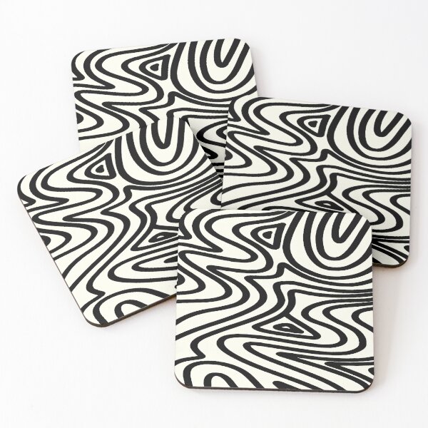 Item preview, Curving Lines Abstract designed and sold by ViaARTfactory.
