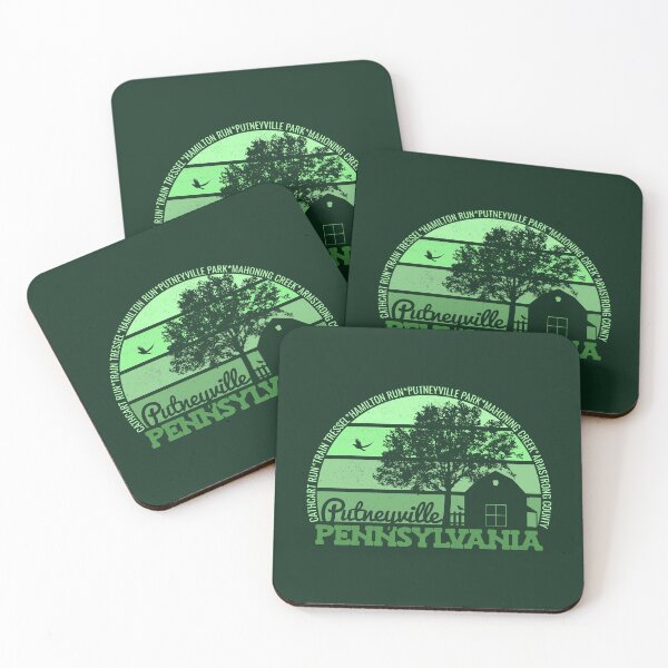 Item preview, Putneyville Pennsylvania Sunset Retro Vintage Local Pride Logo designed and sold by CRHPOD20.
