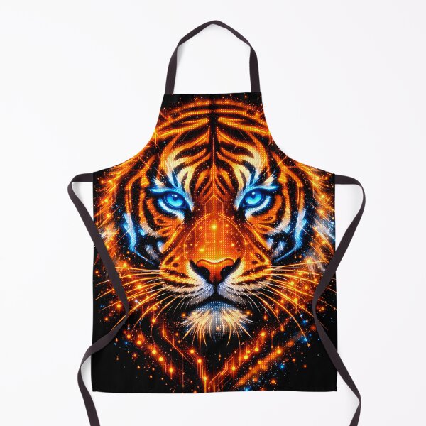 Item preview, Electric Neon Royal Bengal Tiger - Cyberpunk Wildlife T-Shirt & Phone Case designed and sold by sugato123.