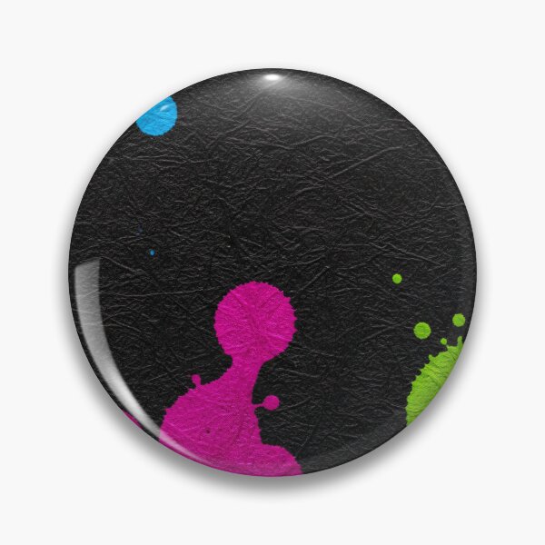 Item preview, Minimal Neon Ink Blots designed and sold by Kaleidoscope Print.