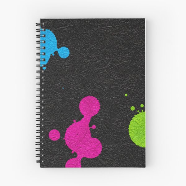 Item preview, Minimal Neon Ink Blots designed and sold by Kaleidoscope Print.