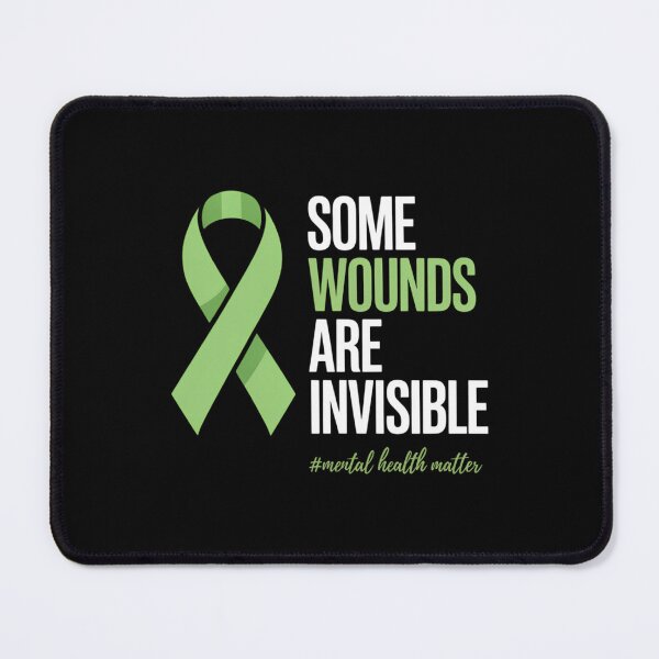 Item preview, Some Wounds Are Invisible Mental Health Awareness Month designed and sold by IdunayaStore.