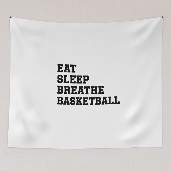 Item preview, Eat Sleep Breathe Basketball designed and sold by TiffanyTTees.