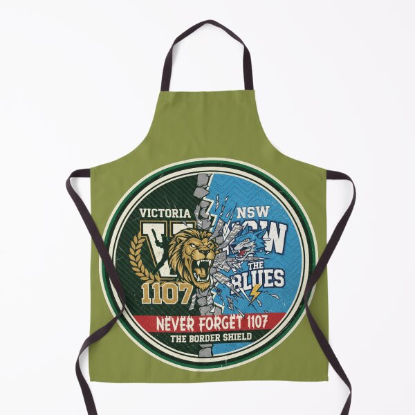 Item preview, NSW Blues Victory - Never Forget 1107 The Border Shield designed and sold by Pixel & Beyond.