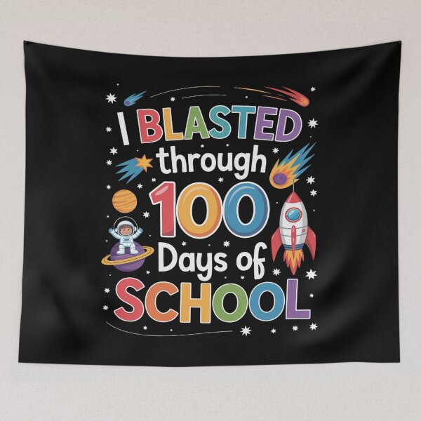 Item preview, I Through 100 Days of School 100th Day Teacher designed and sold by Catharsiscath.