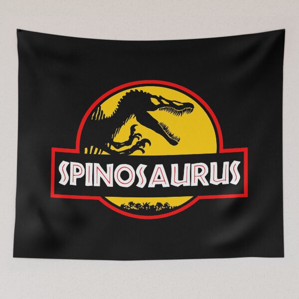 Item preview, Spinosaurus logo yellow designed and sold by Blck-Acid-Devil.