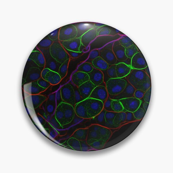 Item preview, Neon Cell Pattern on Black designed and sold by Kaleidoscope Print.