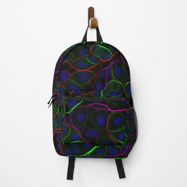 Item preview, Neon Cell Pattern on Black designed and sold by Kaleidoscope Print.
