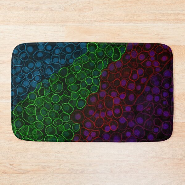 Item preview, Fluorescent Cell Mosaic Spectrum designed and sold by Kaleidoscope Print.
