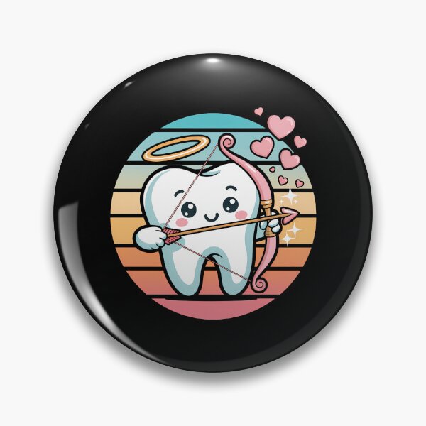 Item preview, Valentine for Dentist Dental Gifts Cupid Tooth designed and sold by IdunayaStore.