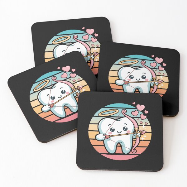 Item preview, Valentine for Dentist Dental Gifts Cupid Tooth designed and sold by IdunayaStore.