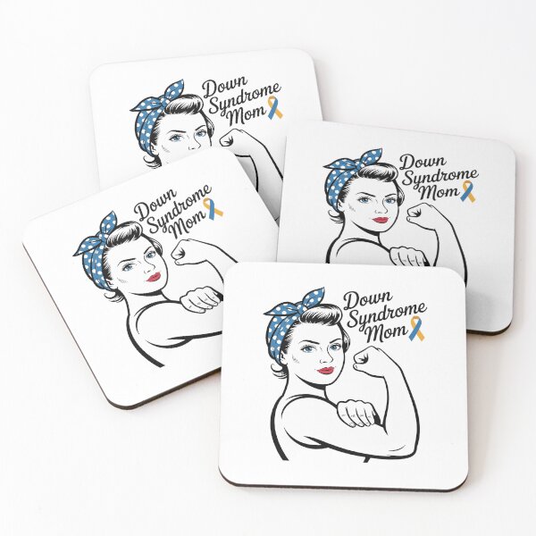 Item preview, Trisomy 21 Mother Down Syndrome Mom Rosie The Riveter designed and sold by Catharsiscath.