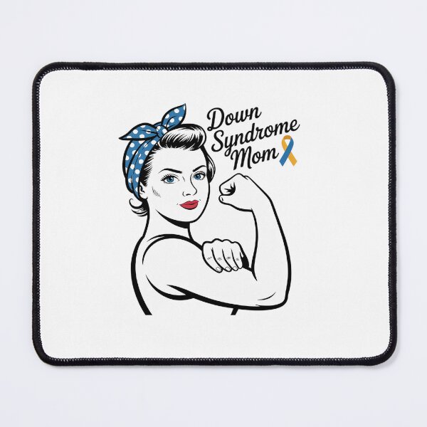 Item preview, Trisomy 21 Mother Down Syndrome Mom Rosie The Riveter designed and sold by Catharsiscath.