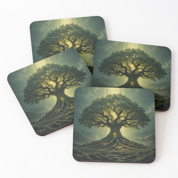 Item preview, Enchanted Tree with Glowing Portal designed and sold by InezPhotography.