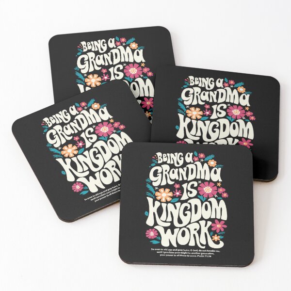 Item preview, Being A Grandma Is Kingdom Work Christian Quote  designed and sold by PipoPayment.