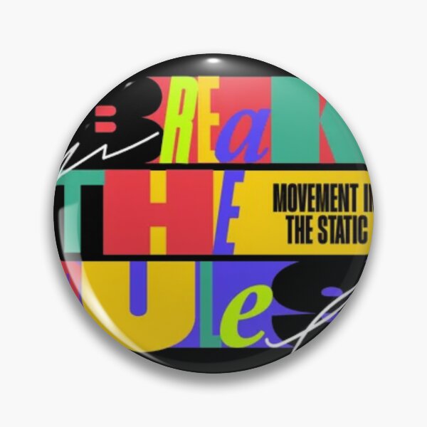 Item preview, Abstract Bauhaus Style Break The Rules Bold Colorful Graphic Design designed and sold by GenZFashion000.