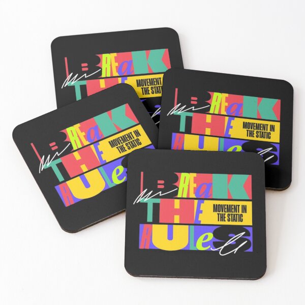 Item preview, Abstract Bauhaus Style Break The Rules Bold Colorful Graphic Design designed and sold by GenZFashion000.