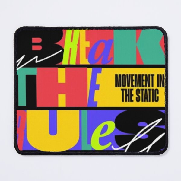 Item preview, Abstract Bauhaus Style Break The Rules Bold Colorful Graphic Design designed and sold by GenZFashion000.