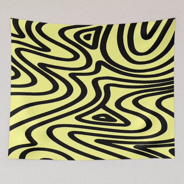 Item preview, Curving Lines Abstract designed and sold by ViaARTfactory.