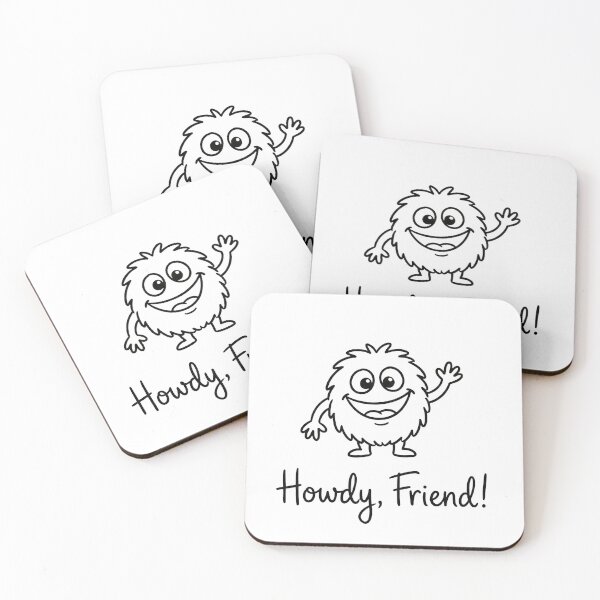 Item preview, Friendly Fuzzball Illustration  designed and sold by ZyVoAli.