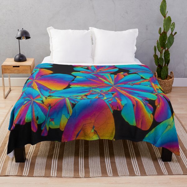 Item preview, Rainbow Crystal Flower Bloom designed and sold by Kaleidoscope Print.