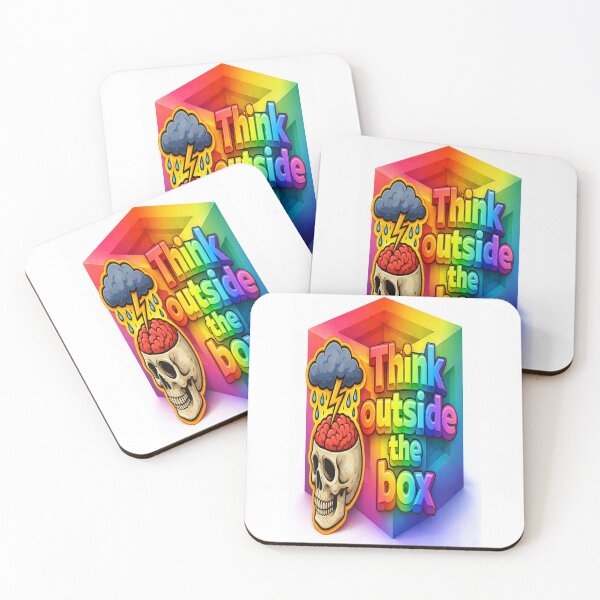 Item preview, Mindstorm Awakening – Think Outside the Box 3D Cube Art designed and sold by Fuskiss.