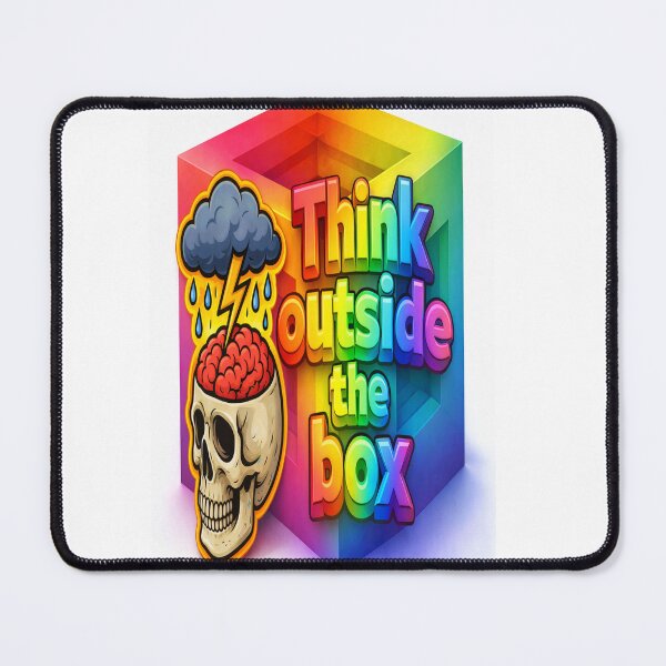 Item preview, Mindstorm Awakening – Think Outside the Box 3D Cube Art designed and sold by Fuskiss.