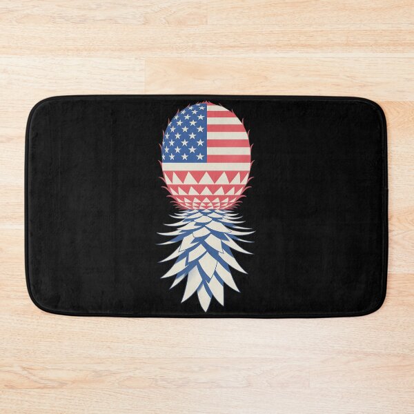Item preview, July Patriotic Red White Blue Upside Down Pineapple Swinger designed and sold by Tatianamiobi.