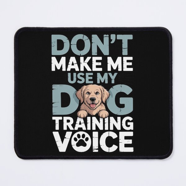 Item preview, Don't Make Me Use My Dog Training Voice Pullover designed and sold by AmandasHastie.