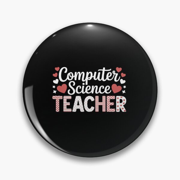 Item preview, Valentine's Day Computer Science Teacher Teaching School designed and sold by Catharsiscath.