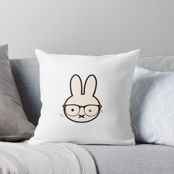 Item preview, latte coloured studious bunny designed and sold by hiitsabbee.