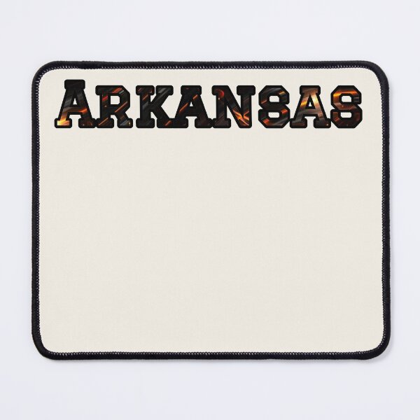 Item preview, Arkansas Gift | Orange & Black Typography designed and sold by Long Family Gifts.