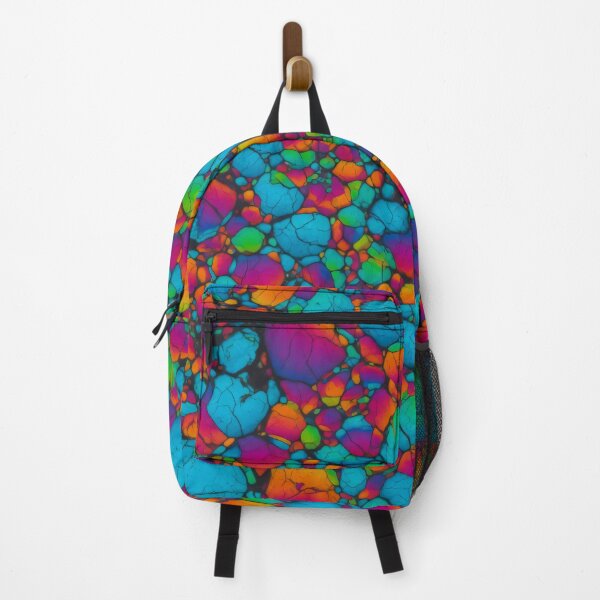 Item preview, Rainbow Pebble Mosaic Texture designed and sold by Kaleidoscope Print.