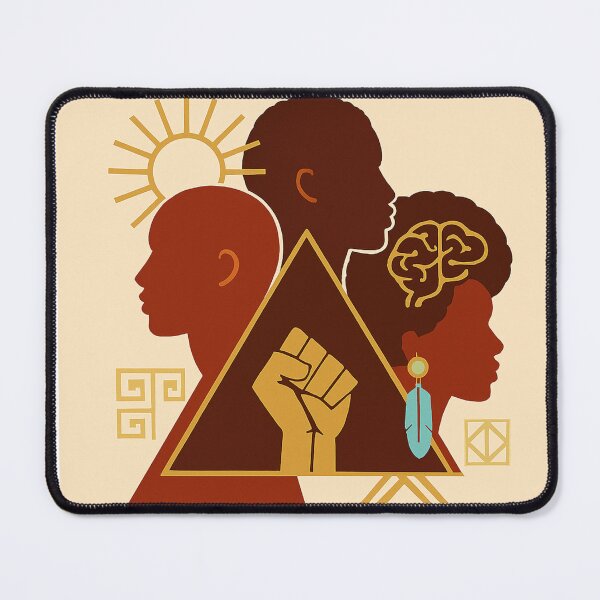 Item preview, Triangle of Power – Black Unity & Intelligence Symbol designed and sold by XyoticStudios.
