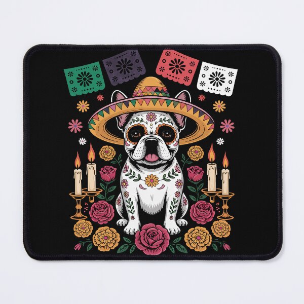 Item preview, Dia De Muertos Frenchie designed and sold by Dakarothill.
