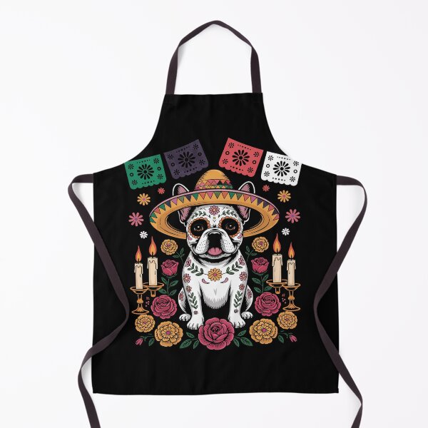Item preview, Dia De Muertos Frenchie designed and sold by Dakarothill.