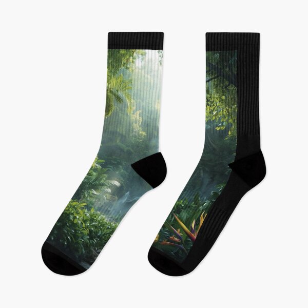 Item preview, BEAUTIFUL JUNGLE WATERFALL nature lover nature enthusiast trail therapy adventures jungle exploration forest river designed and sold by Jt41.