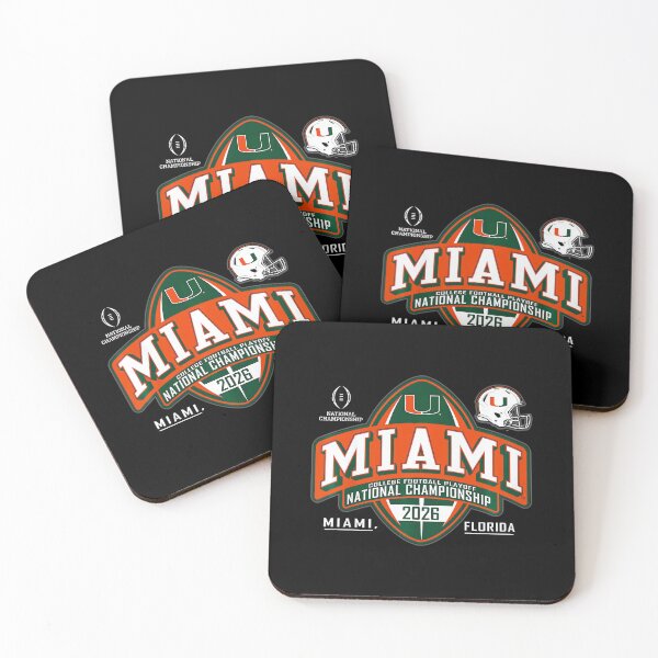 Item preview, Miami Hurricanes Cfp National Championship 2026 Crest Black  designed and sold by PipoPayment.
