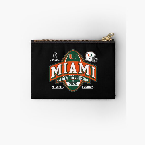 Item preview, Miami Hurricanes Cfp National Championship 2026 Crest Black  designed and sold by PipoPayment.