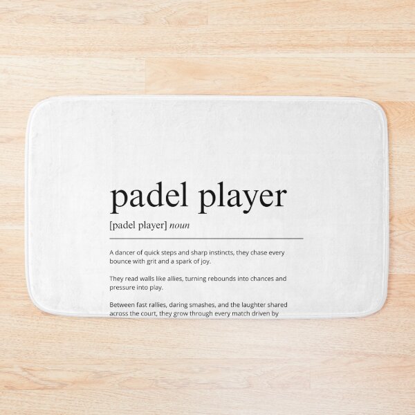 Item preview, Padel Player Definition Print | Minimalist Sports Wall Art | Padel Gift for Fan | Typography Poster designed and sold by shopcanva.