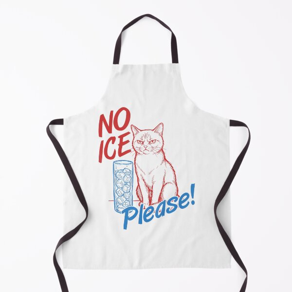 Item preview, No Ice Please Funny Anti-Ice Cat designed and sold by PipoPayment.