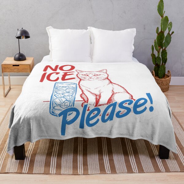 Item preview, No Ice Please Funny Anti-Ice Cat designed and sold by PipoPayment.