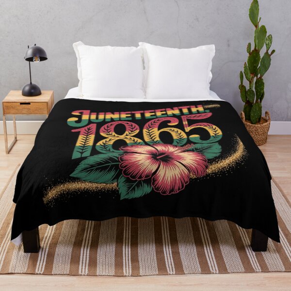 Item preview, Juneteenth Black Women Flower Graphic Juneteenth 1865 designed and sold by Tatianamiobi.