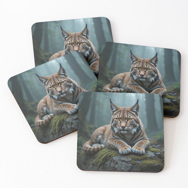 Item preview, Lynx Resting in Mystical Forest designed and sold by InezPhotography.